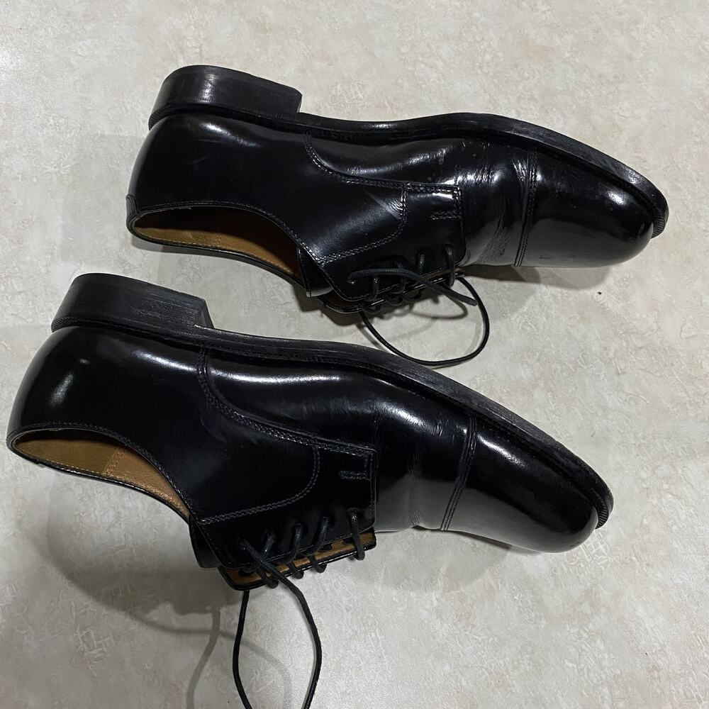 Cole Haan Men's Cap Toe Oxford Dress Shoes Black Leather Size 7 - Picture 7 of 9
